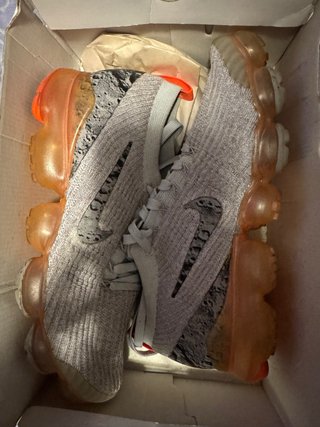 Zapatillas Nike Air Vapormax Gris Naranja