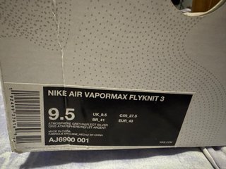 Zapatillas Nike Air Vapormax Gris Naranja