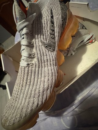 Zapatillas Nike Air Vapormax Gris Naranja