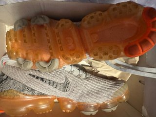 Zapatillas Nike Air Vapormax Gris Naranja