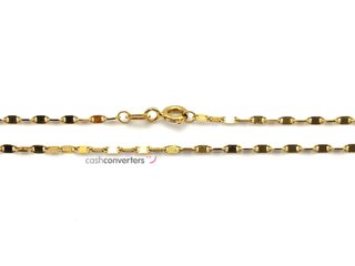 cadena oro 18k 22cm