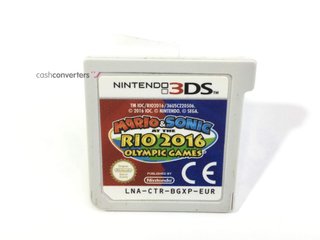 mario & sonic en las olimpiadas de rio 2016 3ds