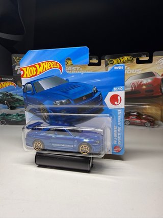 Hot Wheels Nissan Skyline GT-R (BNR34) Azul