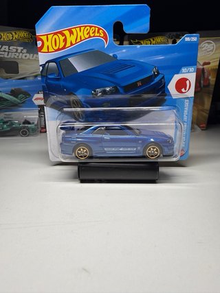 Hot Wheels Nissan Skyline GT-R (BNR34) Azul