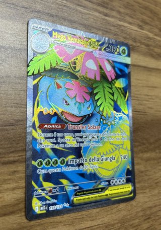 Mega Venusaur EX 155/132 Carta Pokemon Segreta Rar