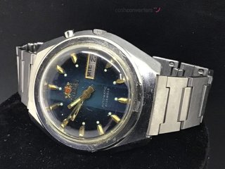 reloj pulsera caballero orient automatic 21 jewels