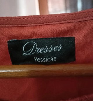 Vestido caldera con encaje