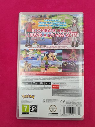 Videojuego Nintendo Switch Pokemon Escudo
