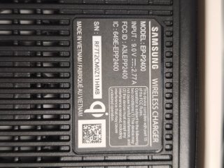 Carregador Sem Fios Samsung Super Fast 15W
