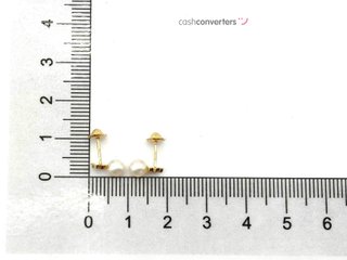 pendientes oro 18k con piedra con circonita