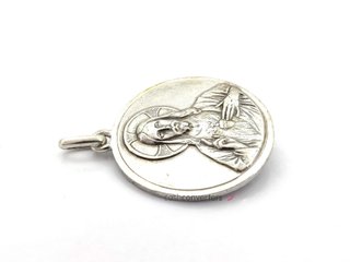 medalla plata 925mm