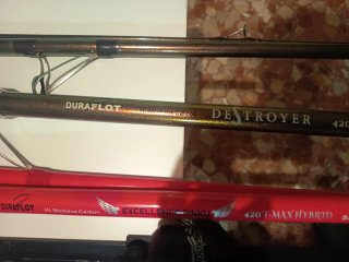 Lote-combo completo surfcasting