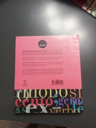 Colección Chuletas, LENGUA FACIL PARA BACHILLERATO