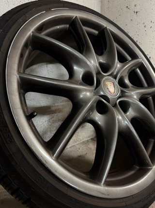 Llantas Porsche 19 Originales BBS+Adaptadores vagg