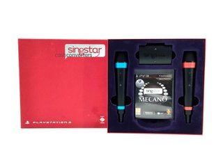 otros accesorio ps3 sony pack microfono + juego singstar