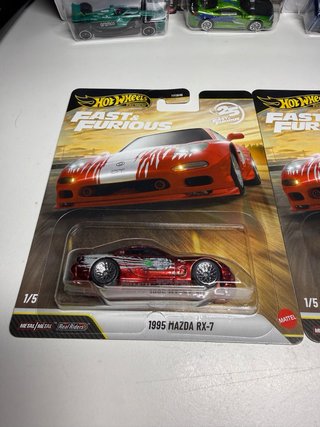 2 Hot Wheels Fast & Furious Mazda RX-7 Premium