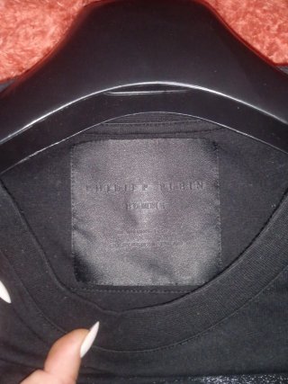 Camiseta Philipp Plein Calavera y Tibias Cruzadas