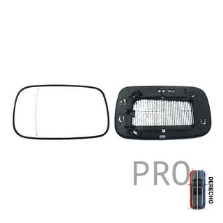 Cristal+Base Convexo Térmico - Derecho - Volvo C70 (2006-2013)