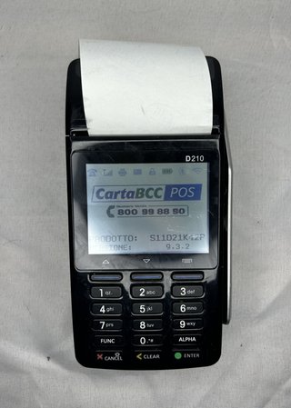 POS PAX D210 Wireless Portatile Funzionante