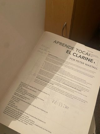 Libro Aprende Tocando El Clarinete