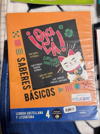 Libros 4 primaria Educare edelvives