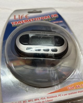 Trasmettitore FM Wireless Auto 3.5mm MP3 iPod