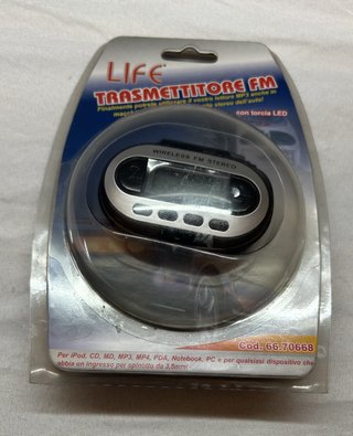 Trasmettitore FM Wireless Auto 3.5mm MP3 iPod
