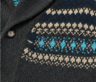 Chaqueta punto Cedarwood State gris multicolor
