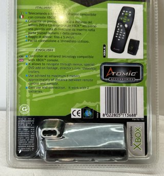 Telecomando DVD Atomic per Xbox Classic - Nuovo