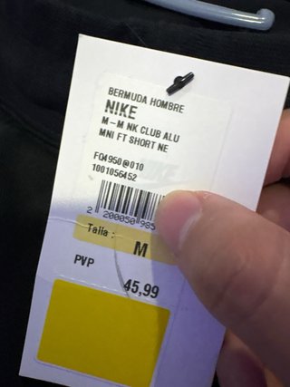 Pantalones cortos Nike negros