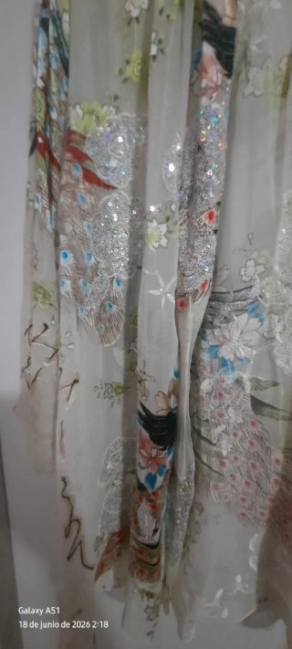 Elegante kimono/chaqueta estampado