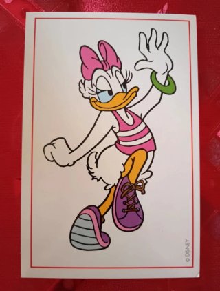 Lotto 6 Cartoline Disney Nestlè Anni '90