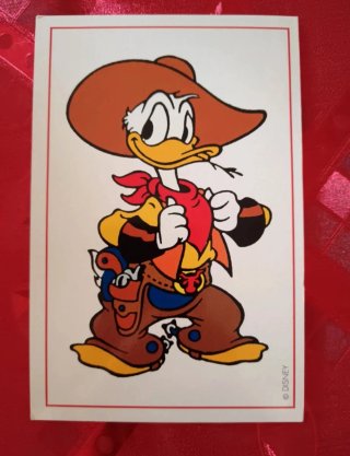 Lotto 6 Cartoline Disney Nestlè Anni '90