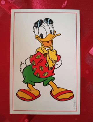 Lotto 6 Cartoline Disney Nestlè Anni '90
