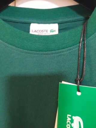 Camiseta Lacoste Verde Talla XL
