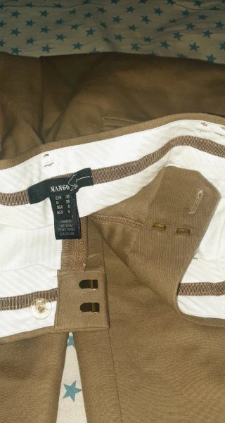 Pantalón Mango recto elegante Talla M