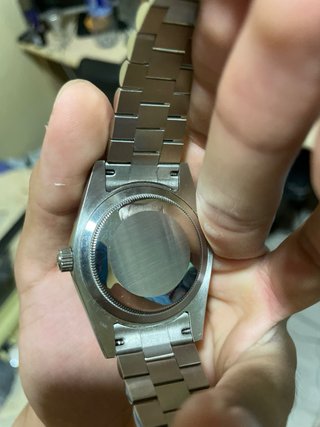Reloj Esfera Azul Automático Árabe