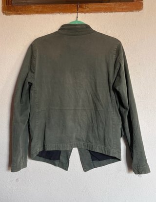 Chaqueta militar verde mujer