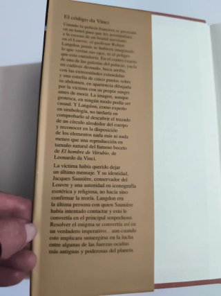 El código Da Vinci – Dan Brown |
