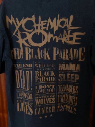 My Chemical Romance camiseta The Black Parade