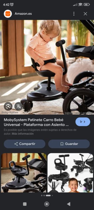 Adattatore per passeggino per bambini Moby-Sys