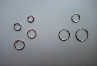 LOTE DE PENDIENTES DESPAREJADOS - PLATA DE LEY