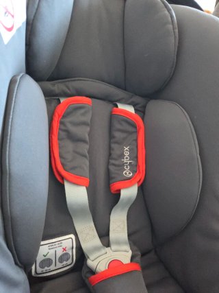 Cybex portabebés/ silla de coche grupo 0