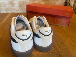 Zapatillas Puma Talla 44 Marrones y Blancas