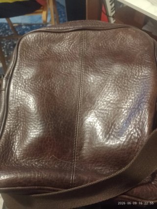 Bolso de hombre Massimo Dutti marrón