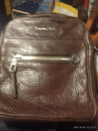 Bolso de hombre Massimo Dutti marrón