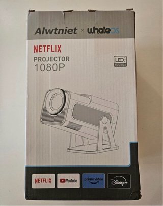 30!! Proyector Netflix 1080P Alwtniet
