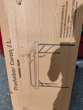 Fregadero portátil camping plástico