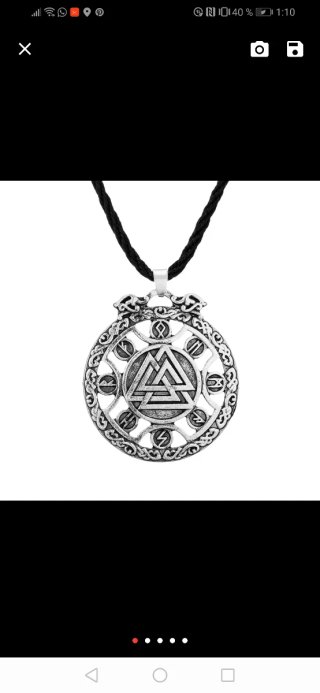 Pulseras y Colgantes Vikingos