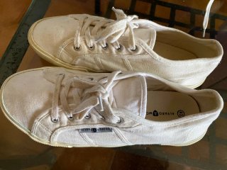 Lote de 3 pares de Zapatillas tipo Converse.